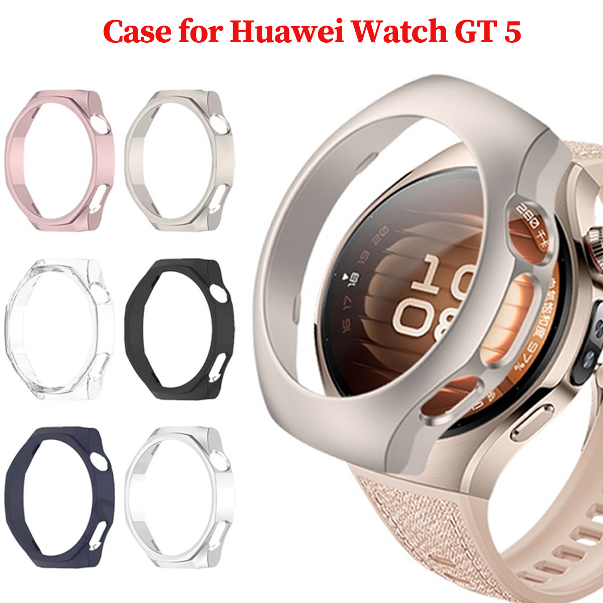 Titan Smartwatch Accessories - Custodia per Huawei Watch GT 5