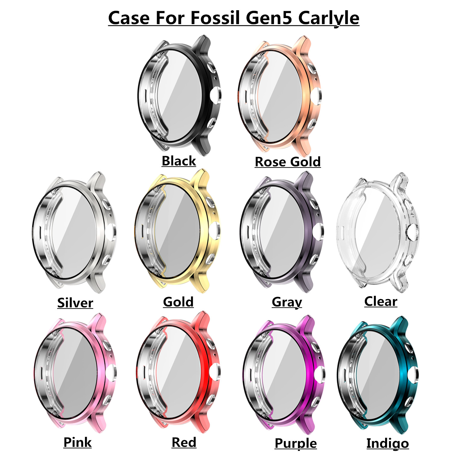 Custodia protettiva in TPU per - Fossil Smartwatch Accessories recensione e prezzo